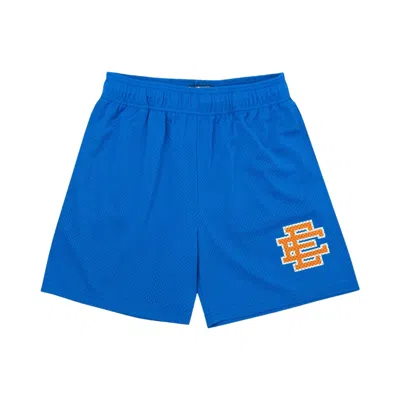 Pre-owned Eric Emanuel Ee Basic Short 'electric Blue/orange' | Men's Size Xl