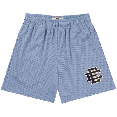 Pre-owned Eric Emanuel Ee Basic Short 'eventide' | Blue | Men's Size Xl