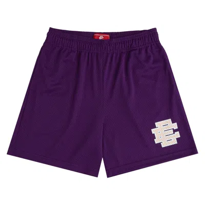 Pre-owned Eric Emanuel Ee Basic Short 'grape' | Purple | Men's Size L
