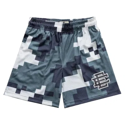 Pre-owned Eric Emanuel Ee Basic Short 'grey Digi Camo' | Multi-color | Men's Size L