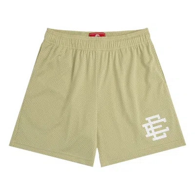 Pre-owned Eric Emanuel Ee Basic Short 'lint/white' | Green | Men's Size Xxl