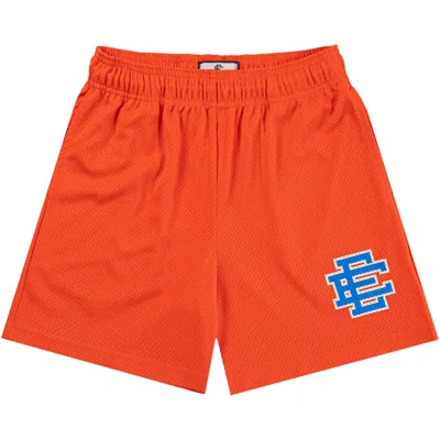Pre-owned Eric Emanuel Ee Basic Short 'orange/cobalt Blue' | Men's Size S