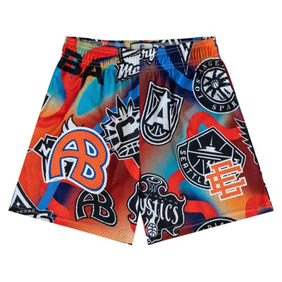 Pre-owned Eric Emanuel Ee Basic Short 'orange/pink' | Men's Size M