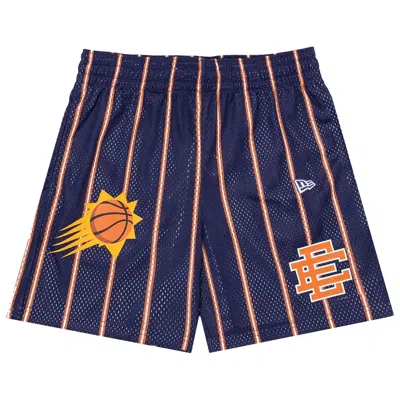 Pre-owned Eric Emanuel Ee Basic Short 'phoenix Suns' | Orange | Men's Size Xl