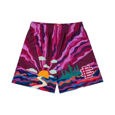 Pre-owned Eric Emanuel Ee Basic Short 'purple' | Men's Size M