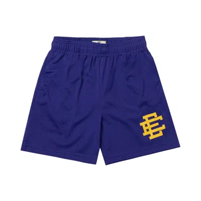 Pre-owned Eric Emanuel Ee Basic Short 'purple/yellow' | Men's Size S