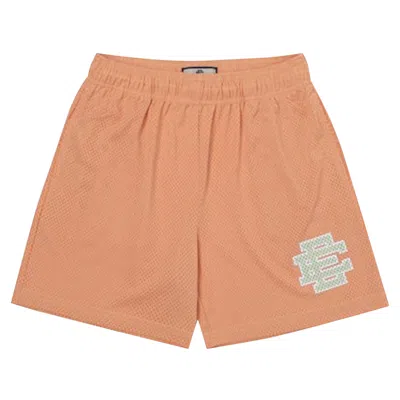 Pre-owned Eric Emanuel Ee Basic Short 'salmon' | Orange | Men's Size Xl