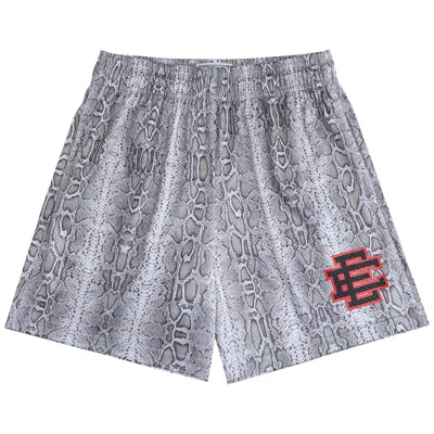 Pre-owned Eric Emanuel Ee Basic Short 'snakeskin' | Grey | Men's Size S