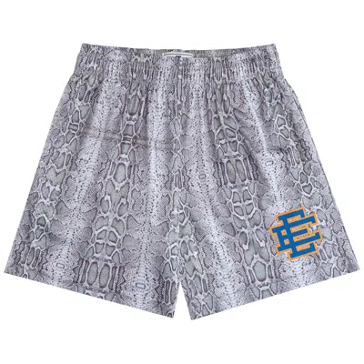 Pre-owned Eric Emanuel Ee Basic Short 'snakeskin' | Grey | Men's Size S