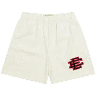 Pre-owned Eric Emanuel Ee Basic Short 'white/black/red' | Men's Size S