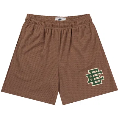 Pre-owned Eric Emanuel Ee Basic Short 'woodsmoke' | Brown | Men's Size L