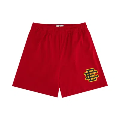 Pre-owned Eric Emanuel Ee Basic Shorts 'red' | Men's Size M