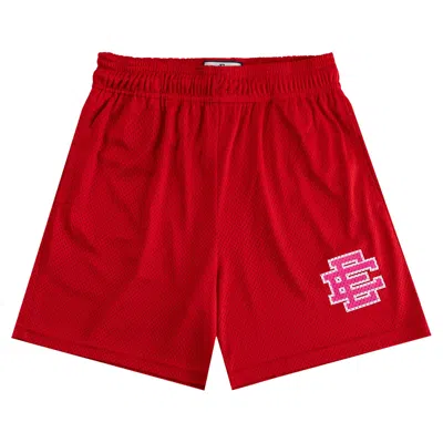 Pre-owned Eric Emanuel Ee Basic Shorts 'red/hot Pink' | Men's Size M