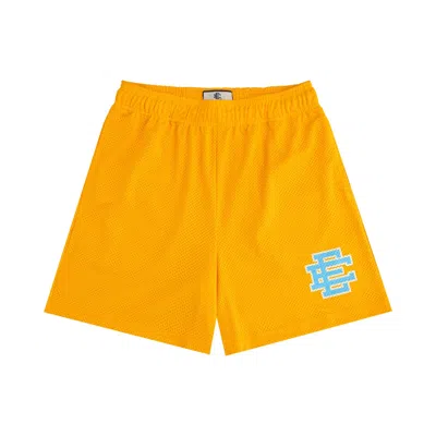 Pre-owned Eric Emanuel Ee Basic Shorts 'yellow' | Men's Size Xl
