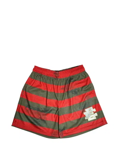 Eric Emanuel Ee Basic Striped Track Shorts In Multi