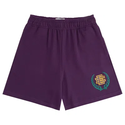 Pre-owned Eric Emanuel Ee Basic Sweat Short 'purple' | Men's Size S