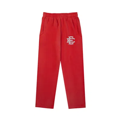Pre-owned Eric Emanuel Ee Basic Sweatpant 'red' | Men's Size L
