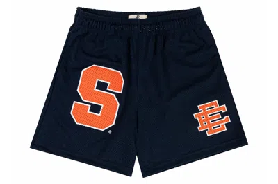 Pre-owned Eric Emanuel Ee Basic Syracuse Short Blue/orange