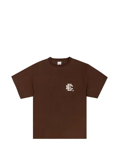 Eric Emanuel Ee Basic T-shirt In Brown