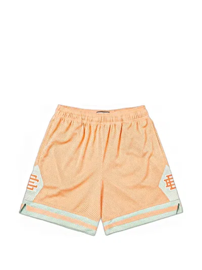Eric Emanuel Ee Basic V2 Mesh Shorts In Orange