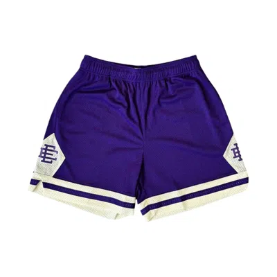 Pre-owned Eric Emanuel Ee Basic V2 Short 'purple' | Men's Size S