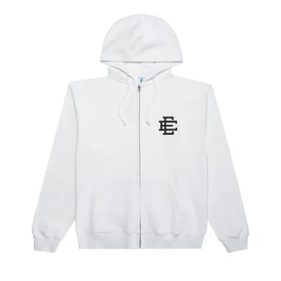 Pre-owned Eric Emanuel Ee Basic Zip-up 'white' | Men's Size M