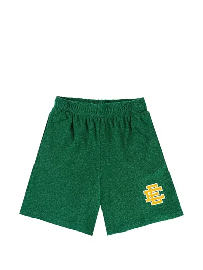Eric Emanuel Ee Boucle Shorts In Red