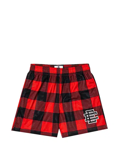 Eric Emanuel Buffalo Plaid Shorts In Multi