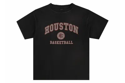 Pre-owned Eric Emanuel Ee College Houston Tee Washed Black