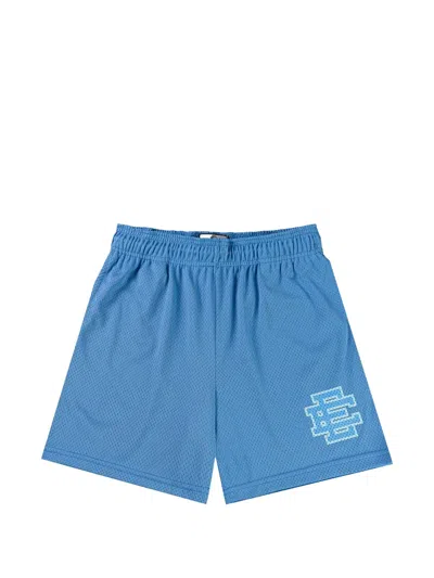 Eric Emanuel Ee Core Mesh Shorts In Blue