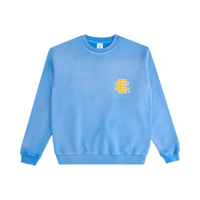Pre-owned Eric Emanuel Ee Crewneck 'blue' | Men's Size L