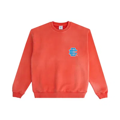 Pre-owned Eric Emanuel Ee Crewneck 'red' | Men's Size Xxl