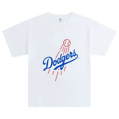 Pre-owned Eric Emanuel Ee Dodgers T-shirt 'white' | Men's Size M