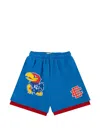 Eric Emanuel Ee Double-layer Shorts In Blue