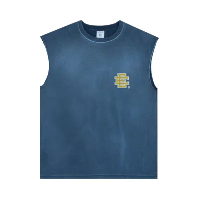 Pre-owned Eric Emanuel Ee Eagle Cutoff 'navy' | Blue | Men's Size S