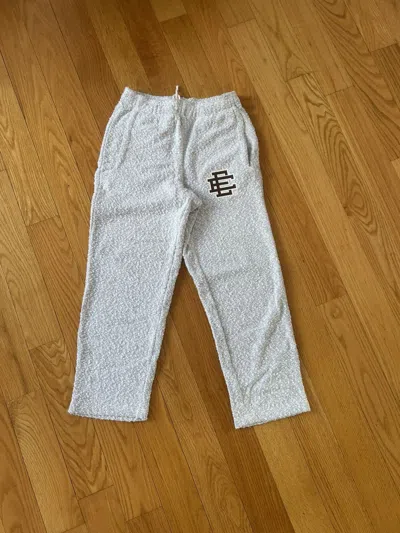 Pre-owned Eric Emanuel Ee  Original Pair Boucle Pant In Gray
