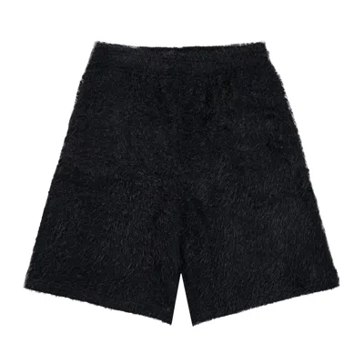 Pre-owned Eric Emanuel Ee Fuzzy Short 'black' | Men's Size Xl
