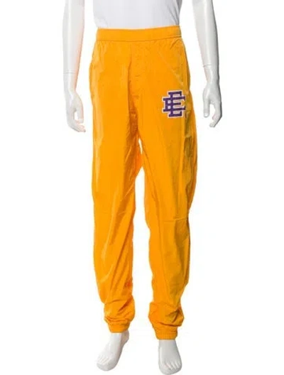 Pre-owned Eric Emanuel Ee Graphic Print In Orange