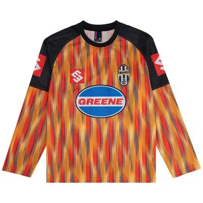 Pre-owned Eric Emanuel Ee Jersey 'orange' | Men's Size L