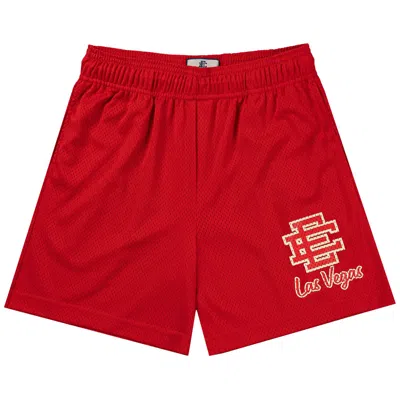 Pre-owned Eric Emanuel Ee Las Vegas Short | Red | Men's Size S