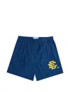 Eric Emanuel Ee Logo-print Drawstring Swim Shorts In Blue