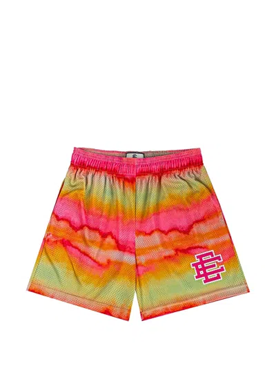 Eric Emanuel Ee Logo-print Shorts In Multi