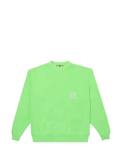Eric Emanuel Ee Logo-print Sweater In Green