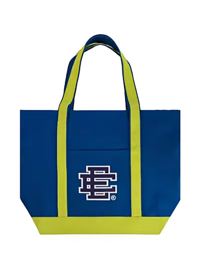 Eric Emanuel Ee Logo-print Tote Bag In Blue