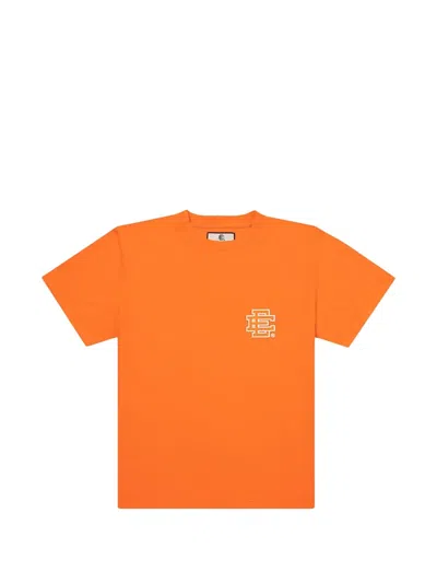 Eric Emanuel Ee Logo-print T-shirt In Orange
