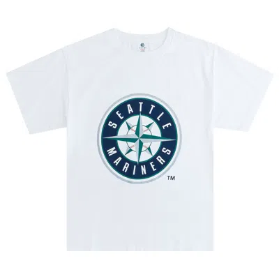 Pre-owned Eric Emanuel Ee Mariners T-shirt 'white' | Men's Size L