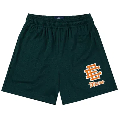 Pre-owned Eric Emanuel Ee Miami Short | Green | Men's Size L