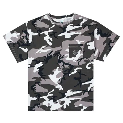 Pre-owned Eric Emanuel Ee Pocket T-shirt 'snow Camo' | Black | Men's Size M