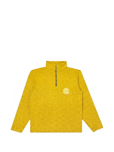 Eric Emanuel Ee Quarter-zip Sweater In Yellow