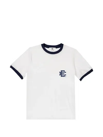 Eric Emanuel Ee Ringer-trim T-shirt In White